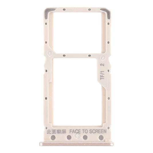 SIM Card Tray + SIM Card Tray / Micro SD Card Tray for Xiaomi Redmi 6 / Redmi 6A(Gold) by buy2fix