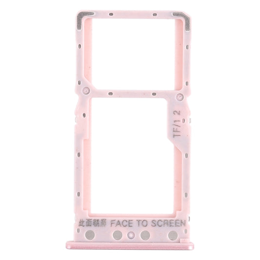SIM Card Tray + SIM Card Tray / Micro SD Card Tray for Xiaomi Redmi 6 / Redmi 6A(Rose Gold) by buy2fix