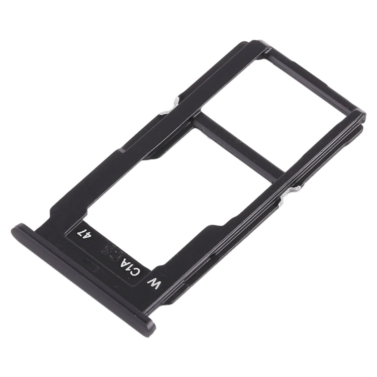 For OPPO R9sk SIM Card Tray + SIM Card Tray / Micro SD Card Tray (Black) - Card Tray by buy2fix | Online Shopping UK | buy2fix