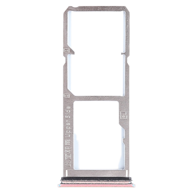 For Vivo Y75 2 x SIM Card Tray + Micro SD Card Tray (Rose Gold) - Card Tray by buy2fix | Online Shopping UK | buy2fix