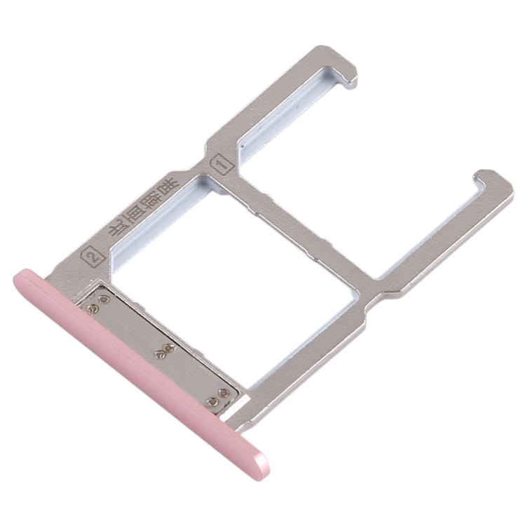 For Vivo X6S 2 x SIM Card Tray (Rose Gold) - Card Tray by buy2fix | Online Shopping UK | buy2fix