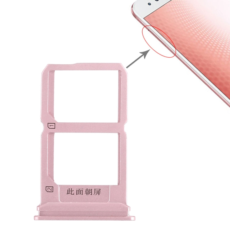 For Vivo X9s Plus 2 x SIM Card Tray (Rose Gold) by buy2fix