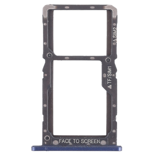 SIM Card Tray + SIM Card Tray / Micro SD Card Tray for Xiaomi Pocophone F1 (Blue) by buy2fix