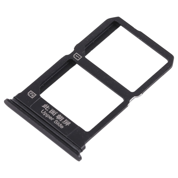 For Vivo X9s 2 x SIM Card Tray (Black) - Card Tray by buy2fix | Online Shopping UK | buy2fix