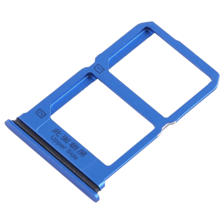 For Vivo X9s 2 x SIM Card Tray (Blue) - Card Tray by buy2fix | Online Shopping UK | buy2fix