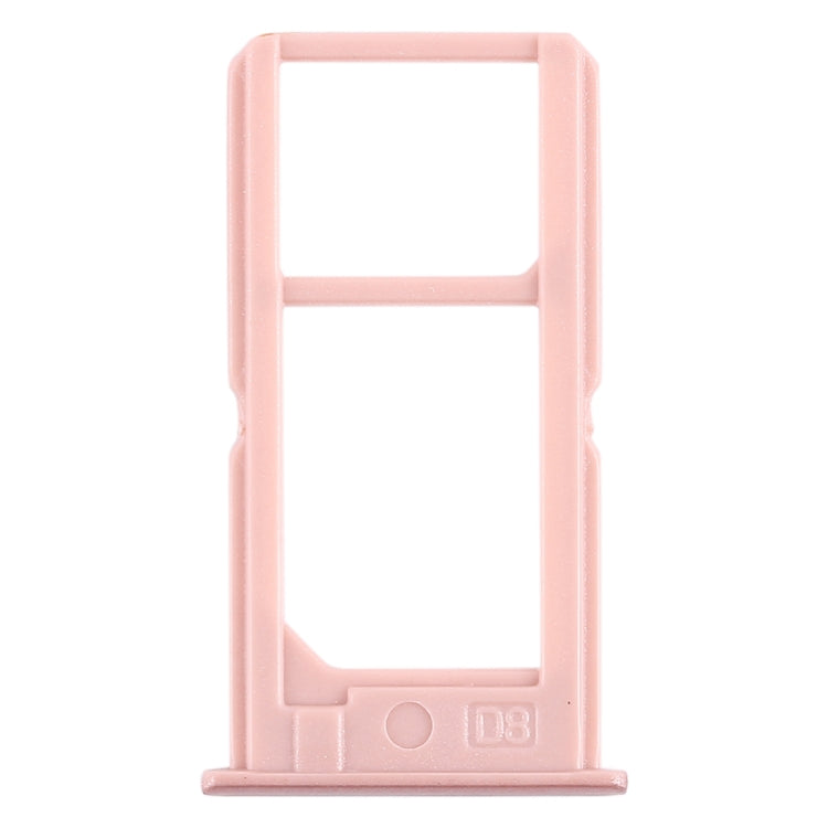 For Vivo Y55 2 x SIM Card Tray (Rose Gold) - Card Tray by buy2fix | Online Shopping UK | buy2fix