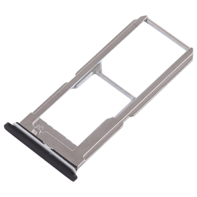 For Vivo Y67 SIM Card Tray + SIM Card Tray / Micro SD Card Tray (Black) - Card Tray by buy2fix | Online Shopping UK | buy2fix