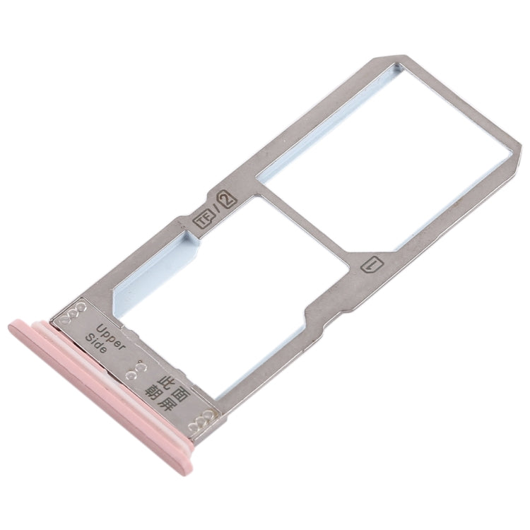 For Vivo Y67 SIM Card Tray + SIM Card Tray / Micro SD Card Tray (Rose Gold) - Card Tray by buy2fix | Online Shopping UK | buy2fix