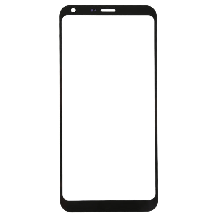 Front Screen Outer Glass Lens for LG Q6 / Q6+ LG-M700 M700 M700A US700 M700H M703 M700Y(Black) - For LG by buy2fix | Online Shopping UK | buy2fix