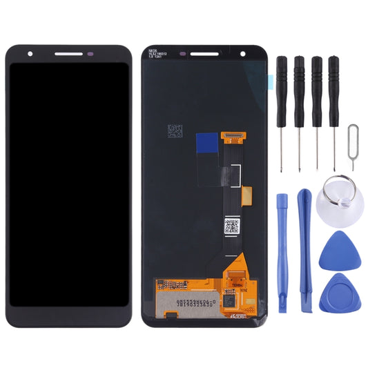 OEM LCD Screen for Google Pixel 3a with Digitizer Full Assembly (Black) - LCD Screen by buy2fix | Online Shopping UK | buy2fix