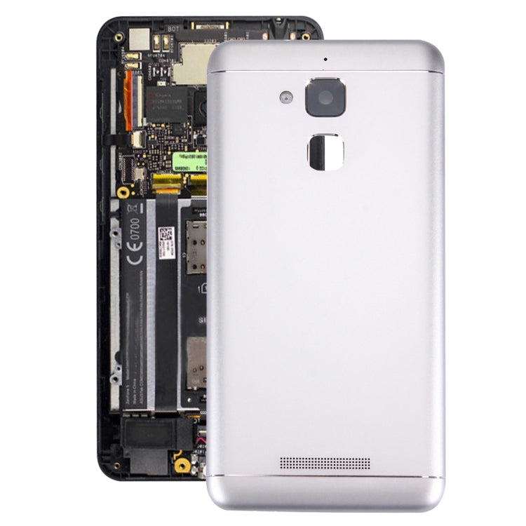 Aluminium Alloy Back Battery Cover for ASUS ZenFone 3 Max / ZC520TL(White) - Back Cover by buy2fix | Online Shopping UK | buy2fix