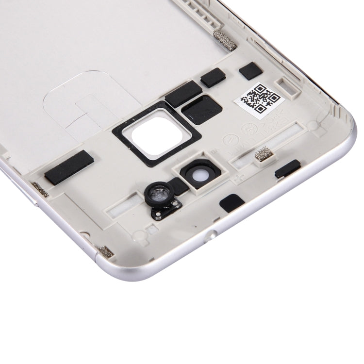 Aluminium Alloy Back Battery Cover for ASUS ZenFone 3 Max / ZC520TL(White) - Back Cover by buy2fix | Online Shopping UK | buy2fix