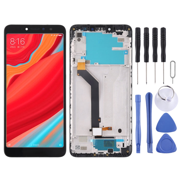 TFT LCD Screen for Xiaomi Redmi S2 / Y2 Digitizer Full Assembly with Frame(Black) - LCD Screen by buy2fix | Online Shopping UK | buy2fix