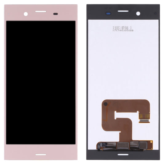 OEM LCD Screen for Sony Xperia XZ1 with Digitizer Full Assembly(Pink) by buy2fix