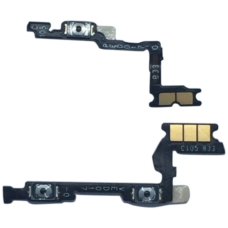 For OnePlus 6T 1 Pair Power Button & Volume Button Flex Cable - Flex Cable by buy2fix | Online Shopping UK | buy2fix