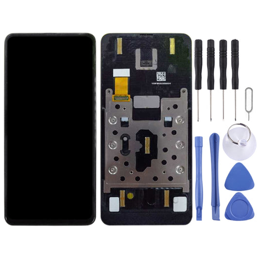 Original LCD Screen for Xiaomi Mi Mix 3 Digitizer Full Assembly with Frame(Black) by buy2fix