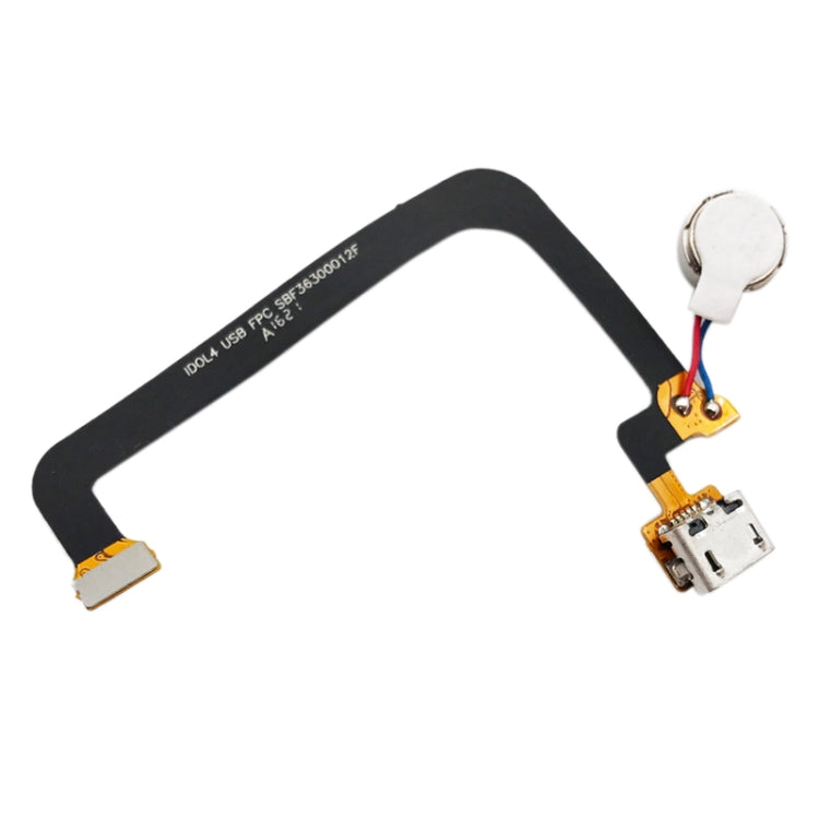 For Alcatel One Touch Idol 4 Charging Port Flex Cable - Flex Cable by buy2fix | Online Shopping UK | buy2fix