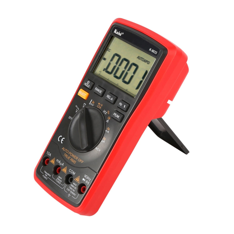 Kaisi K-9033 Digital Multimeter LCD Display Handheld Digital Multimeter for Mobile Phone Repair - Current & Voltage Tester by buy2fix | Online Shopping UK | buy2fix