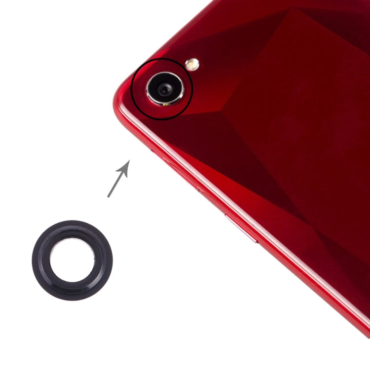 For OPPO A3 / F7 10pcs Camera Lens Cover (Black) - Camera Series by buy2fix | Online Shopping UK | buy2fix
