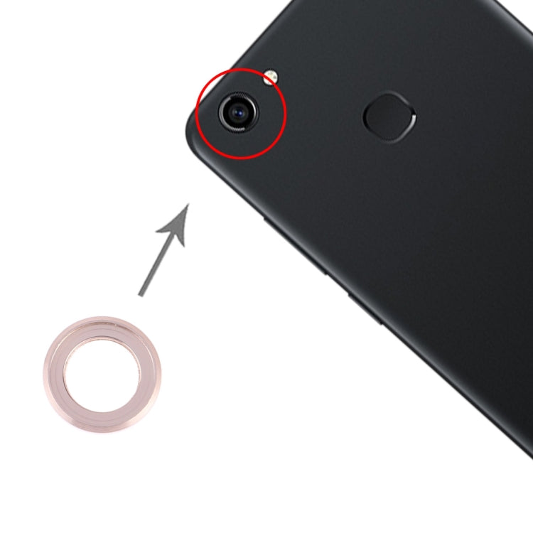 For Vivo Y73 10pcs Camera Lens Cover (Gold) - Camera Parts by buy2fix | Online Shopping UK | buy2fix
