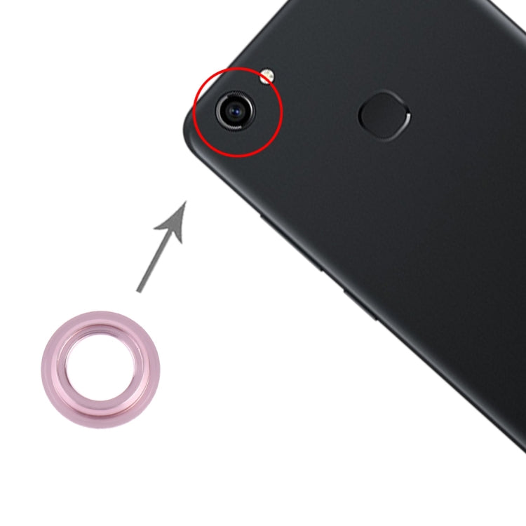 For Vivo Y75 10pcs Camera Lens Cover (Pink) - Camera Parts by buy2fix | Online Shopping UK | buy2fix