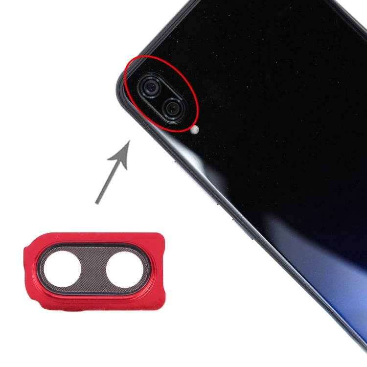 For Vivo X23 Camera Lens Cover (Red) by buy2fix