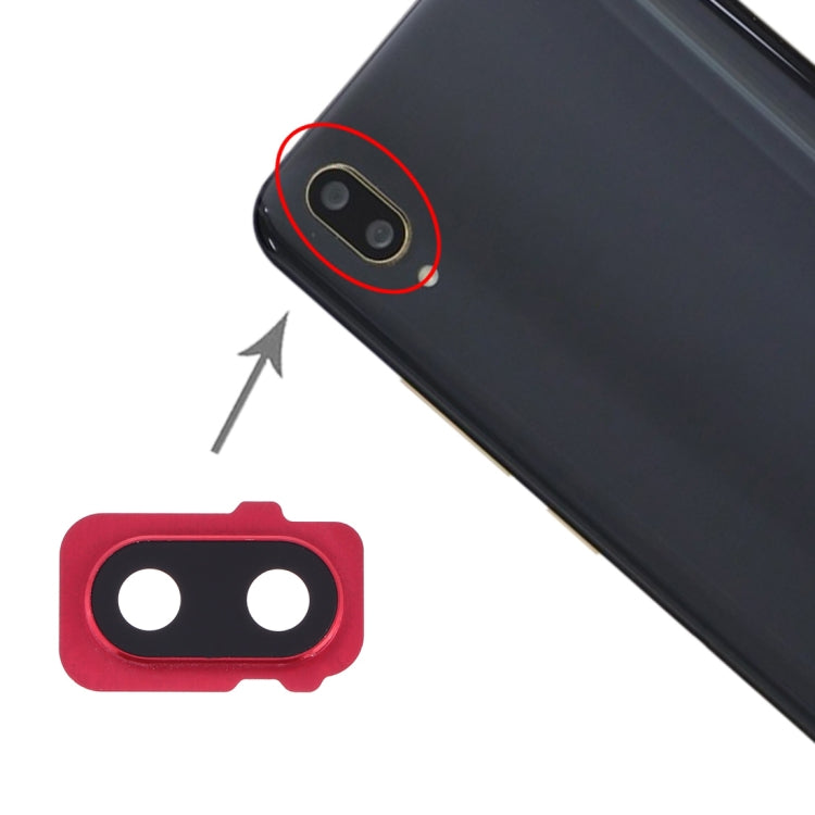 For Vivo X21 Camera Lens Cover (Red) by buy2fix