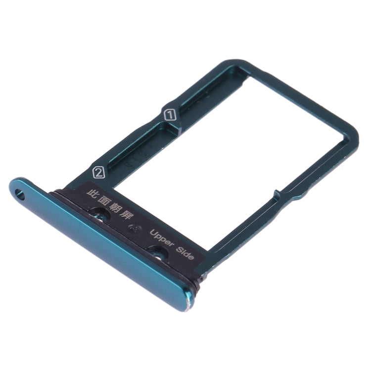 For Vivo X27 SIM Card Tray + SIM Card Tray (Green) - Card Tray by buy2fix | Online Shopping UK | buy2fix