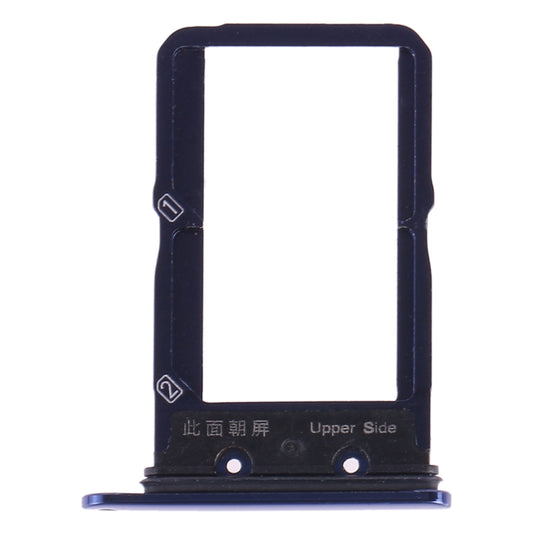 For Vivo X27 SIM Card Tray + SIM Card Tray (Blue) - Card Tray by buy2fix | Online Shopping UK | buy2fix