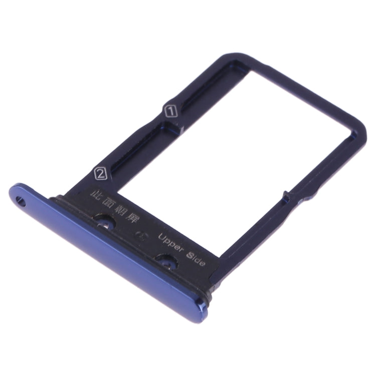 For Vivo X27 SIM Card Tray + SIM Card Tray (Blue) - Card Tray by buy2fix | Online Shopping UK | buy2fix