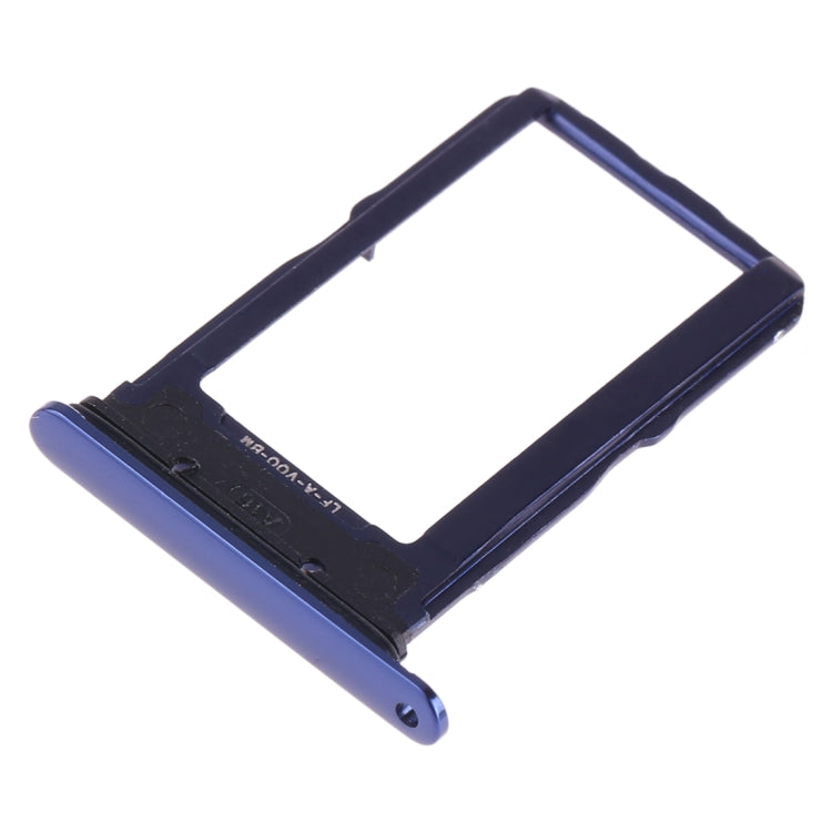 For Vivo X27 SIM Card Tray + SIM Card Tray (Blue) - Card Tray by buy2fix | Online Shopping UK | buy2fix