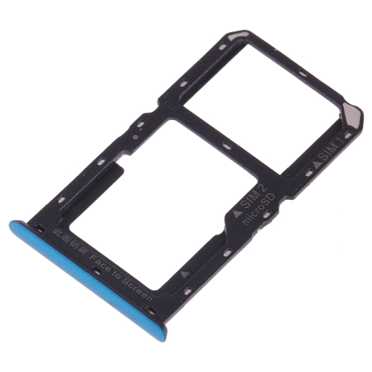 For OPPO A9 SIM Card Tray + SIM Card / Micro SD Card (Green) - Card Tray by buy2fix | Online Shopping UK | buy2fix