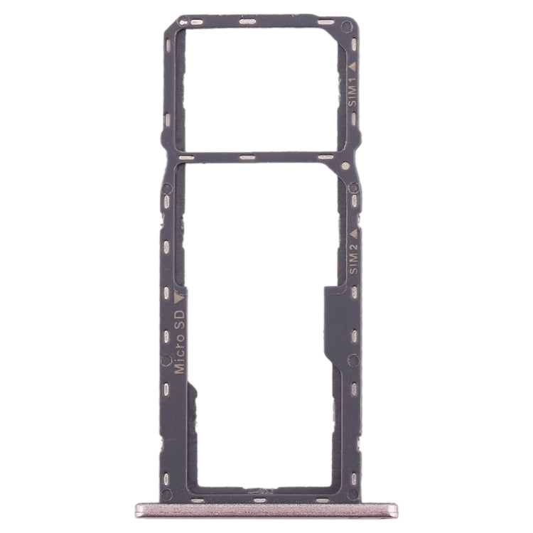 SIM Card Tray + SIM Card Tray + Micro SD Card Tray for Asus ZenFone MAX M1 ZB555KL(Gold) - Card Tray by buy2fix | Online Shopping UK | buy2fix