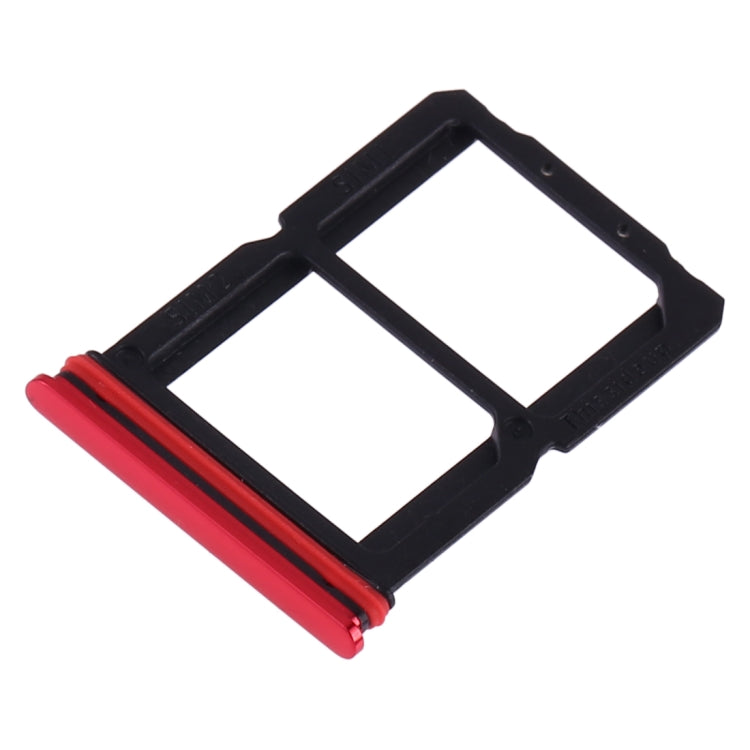 For OnePlus 7 SIM Card Tray + SIM Card Tray (Red) - Card Tray by buy2fix | Online Shopping UK | buy2fix