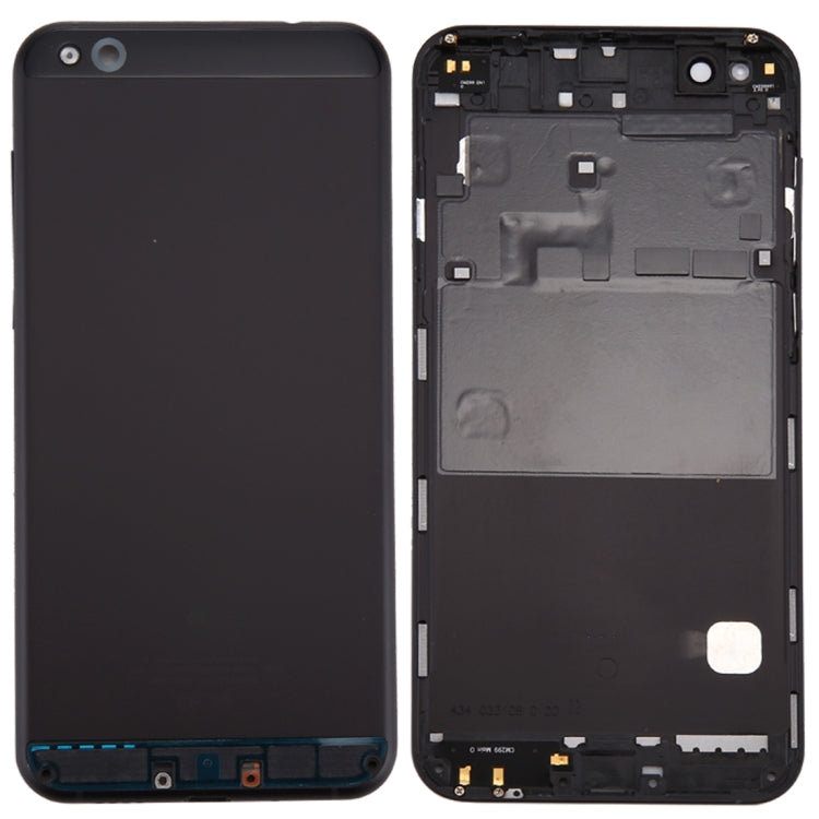 For Xiaomi Mi 5c Battery Back Cover(Black) - Back Cover by buy2fix | Online Shopping UK | buy2fix