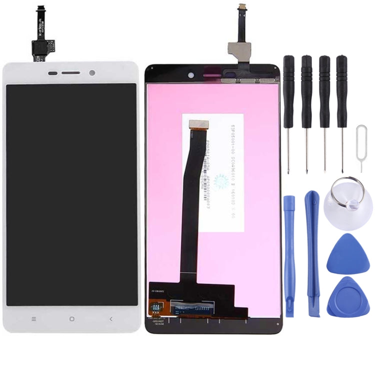 TFT LCD Screen for Xiaomi Redmi 3 / 3s with Digitizer Full Assembly(White) - LCD Screen by buy2fix | Online Shopping UK | buy2fix