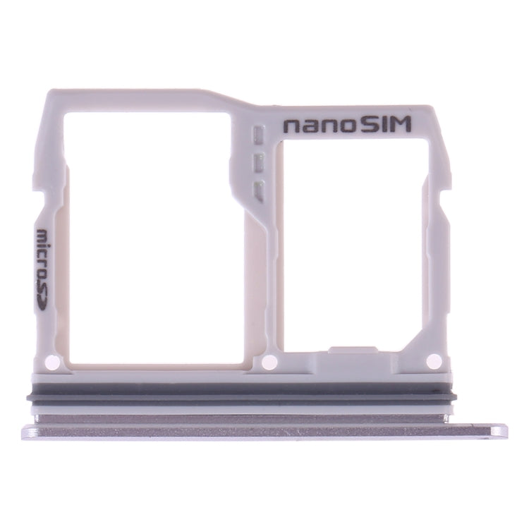 SIM Card Tray + Micro SD Card Tray for LG G6 H870 H871 H872 LS993 VS998 US997 H873 (Silver) - For LG by buy2fix | Online Shopping UK | buy2fix