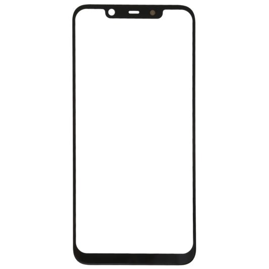 Front Screen Outer Glass Lens for Nokia X7 / 8.1 / 7.1 Plus TA-1131(Black) by buy2fix
