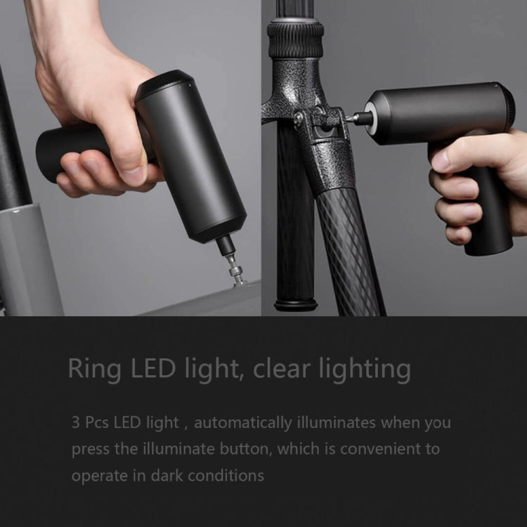 Original Xiaomi Mijia Cordless Rechargeable Screwdriver With 12 PCS S2 Screw Bits by Xiaomi