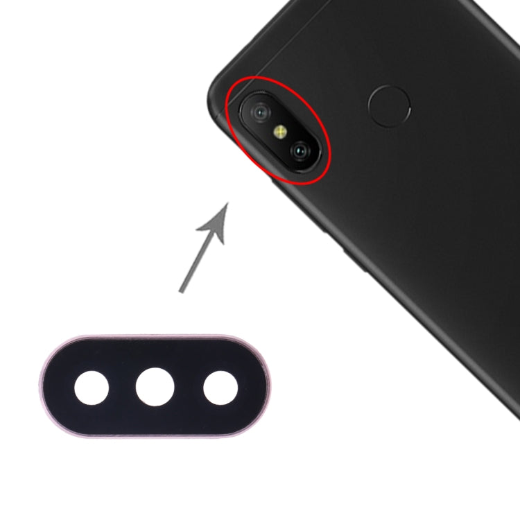 10 PCS Camera Lens Cover for Xiaomi Redmi 6 Pro / MI A2 Lite(Gold) - Camera by buy2fix | Online Shopping UK | buy2fix