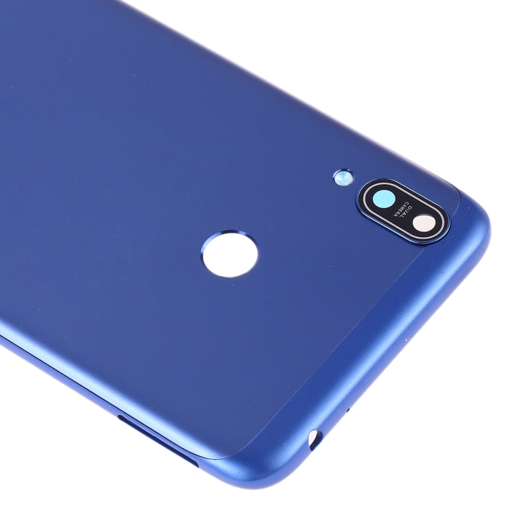 Battery Back Cover with Camera Lens for Asus Zenfone Max M2 ZB633KL ZB632KL(Blue) - Back Cover by buy2fix | Online Shopping UK | buy2fix