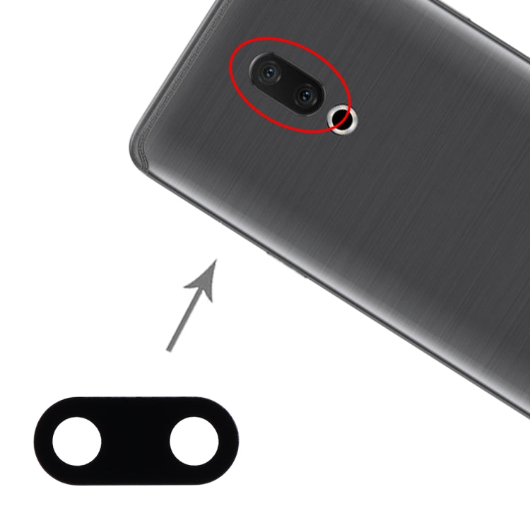 For Meizu 15 Plus 10pcs Back Camera Lens by buy2fix