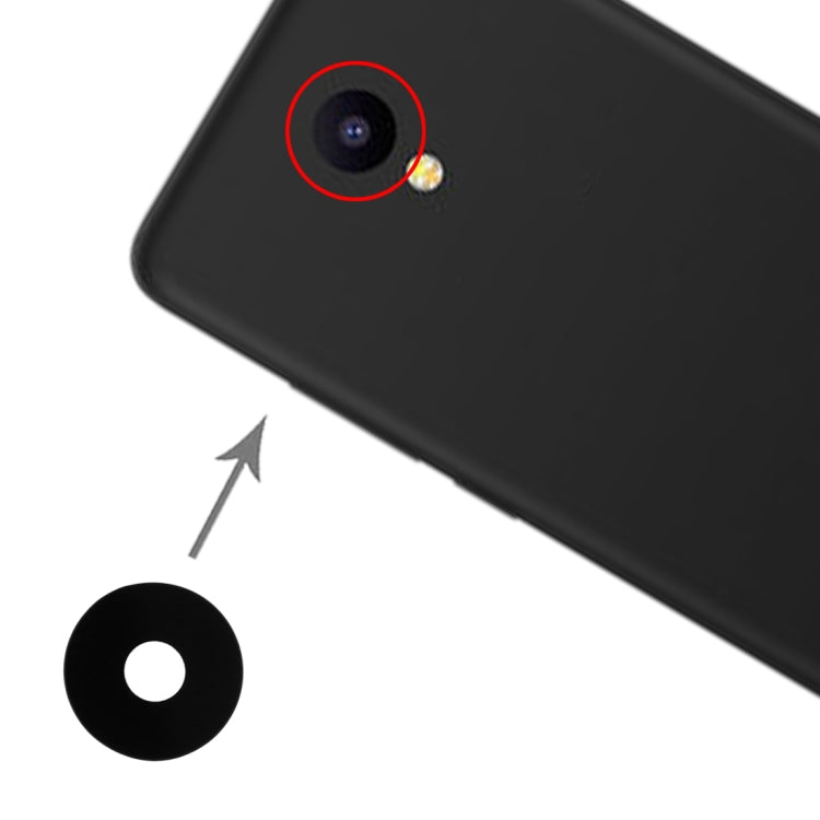 For Meizu Meilan A5 / M5 10pcs Back Camera Lens by buy2fix