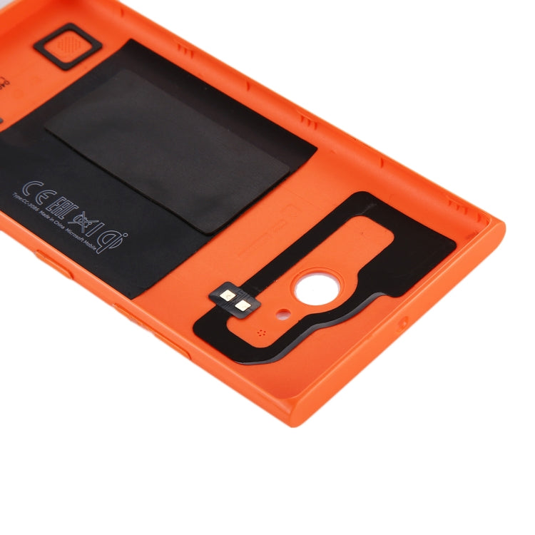 Solid Color NFC Battery Back Cover for Nokia Lumia 735 (Orange) - Back Cover by buy2fix | Online Shopping UK | buy2fix