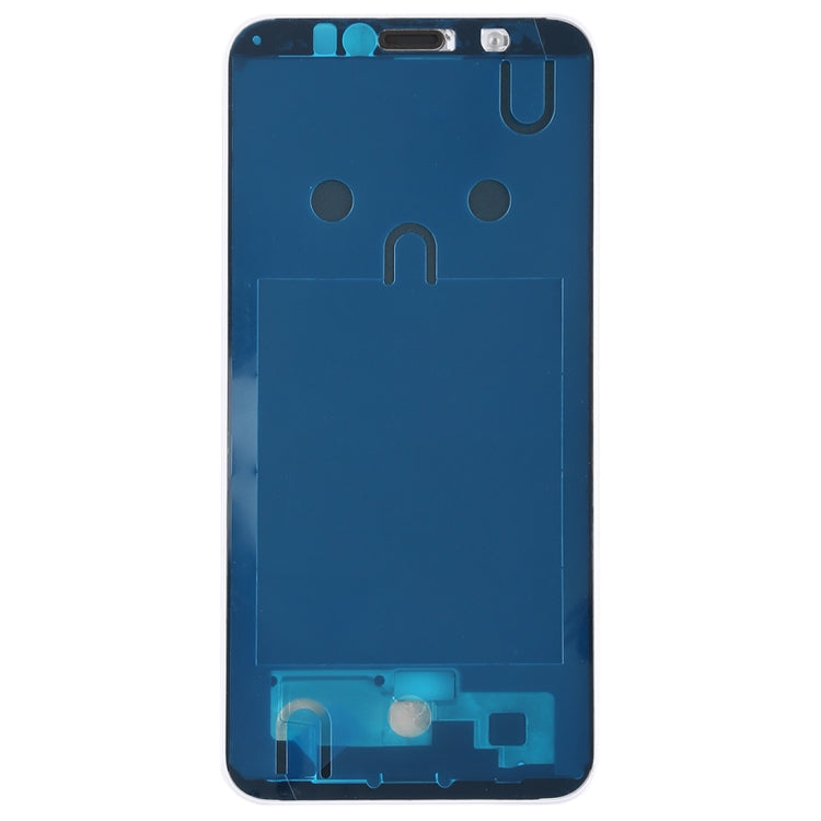 Front Housing LCD Frame Bezel for Huawei Honor Play 7A(White) - Frame Bezel Plate by buy2fix | Online Shopping UK | buy2fix