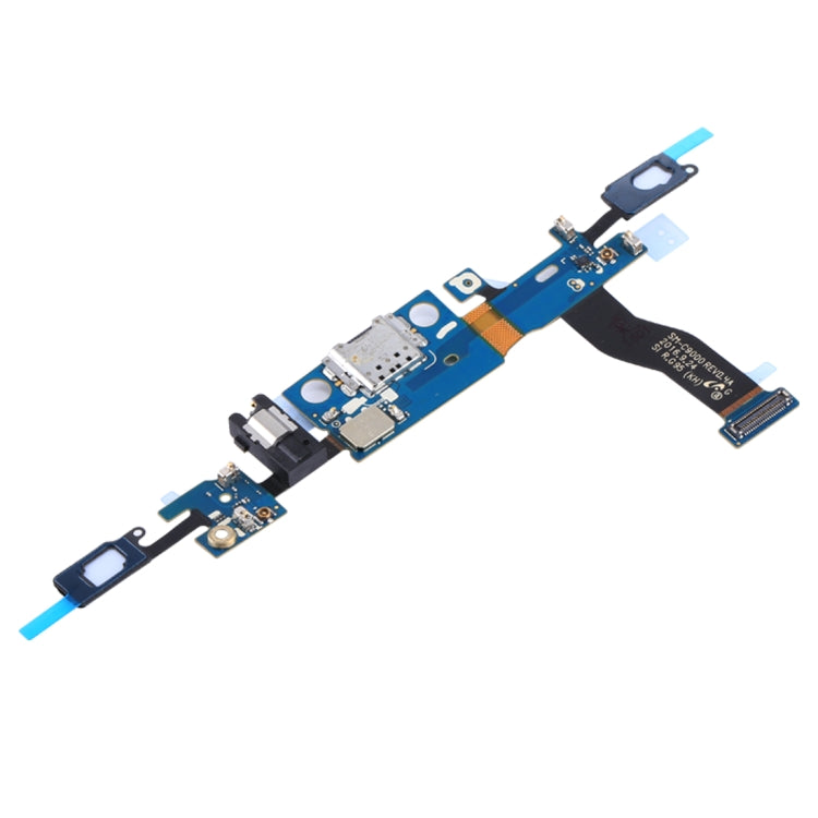 For Galaxy C9 Pro Charging Port + Earphone Jack Flex Cable - Flex Cable by buy2fix | Online Shopping UK | buy2fix