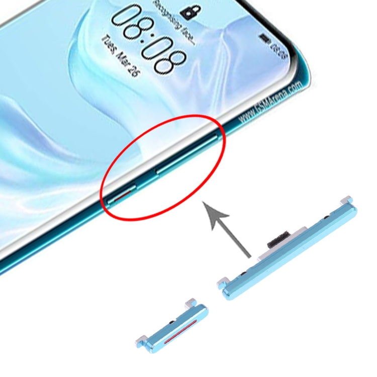 For Huawei P30 Pro Power Button and Volume Control Button (Twilight) by buy2fix