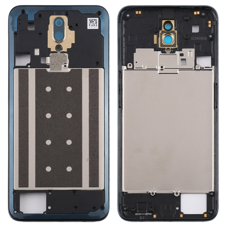 For OPPO A9 Middle Board (Dark Blue) - Frame Bezel Plate by buy2fix | Online Shopping UK | buy2fix