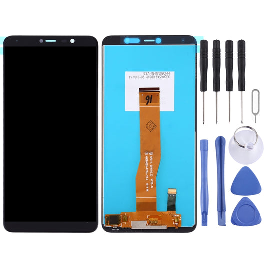TFT LCD Screen for Wiko Y80 with Digitizer Full Assembly(Black) - For Wiko by buy2fix | Online Shopping UK | buy2fix