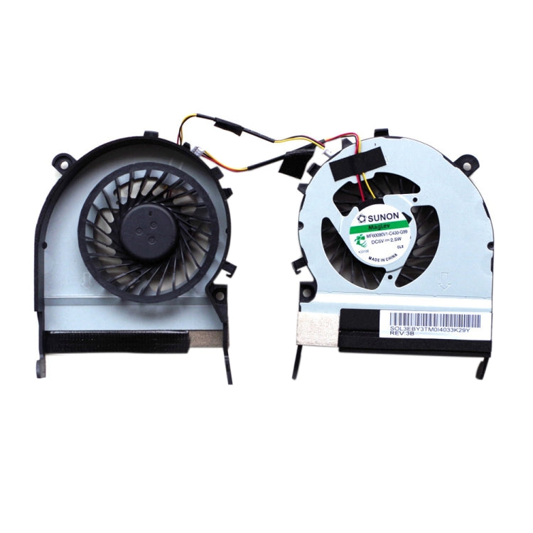 3 Pin 1.56W Laptop Radiator Cooling Fan CPU Cooling Fan for Toshiba Satellite M800 / M805 - Fan Cooling by buy2fix | Online Shopping UK | buy2fix
